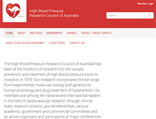 Tablet Screenshot of hbprca.com.au